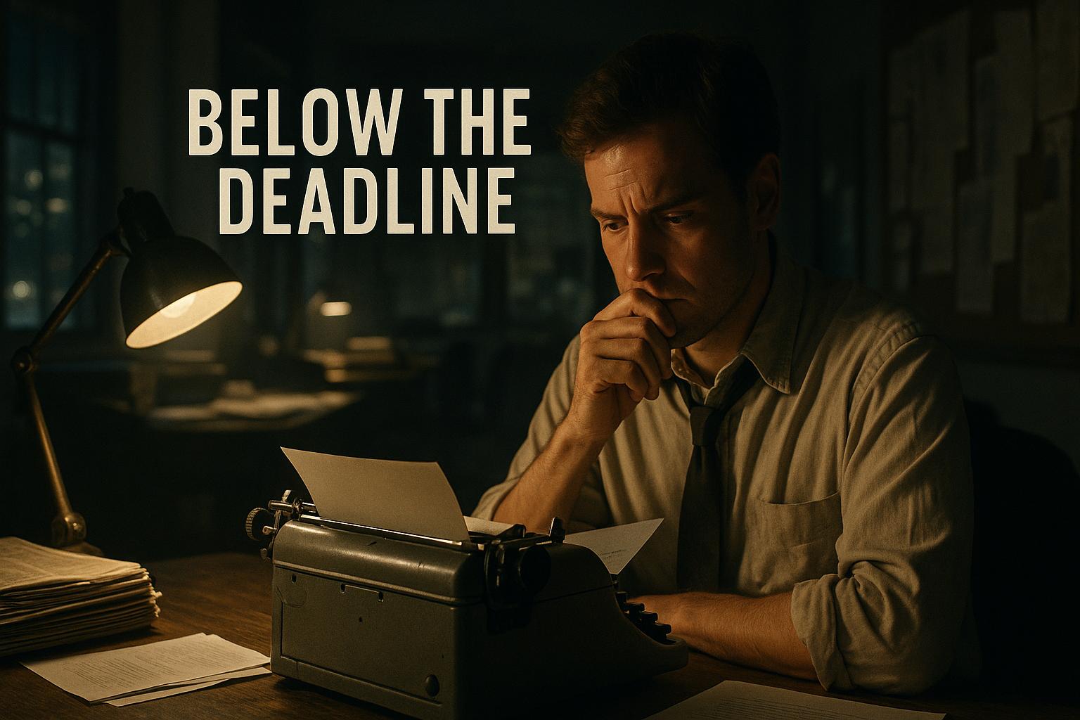 Below the Deadline: Sanningens pris på liv och död